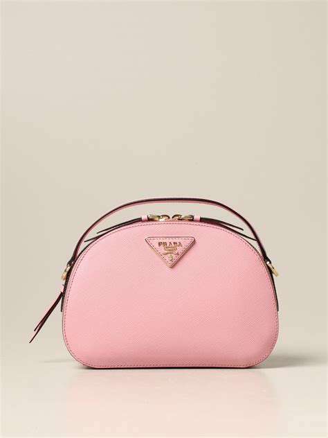 borsetta pochette prada rosa|borse in pelle prada.